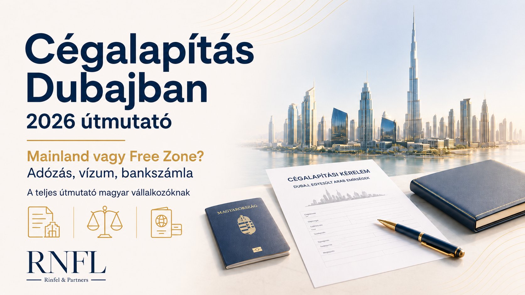 Cégalapítás Dubajban 2026-ban – a teljes útmutató magyar vállalkozóknak