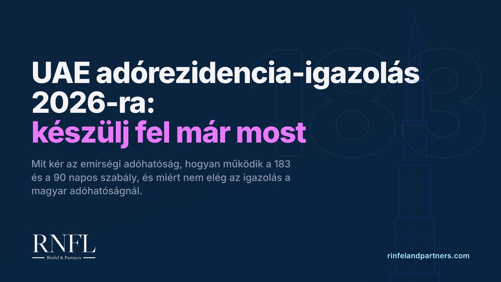 UAE adórezidencia-igazolás 2026-ra: készülj fel már most